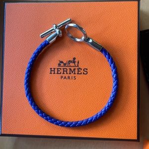 Hermès Glenan bracelet in blue